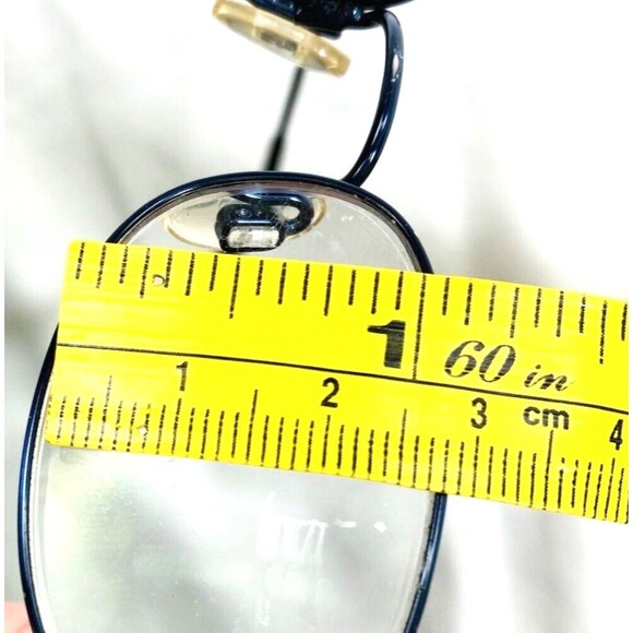 Brooks Brothers Frames Eyeglasses Oval Metal Black 3003 Hippie Y2K 43-18-130 - Picture 14 of 15